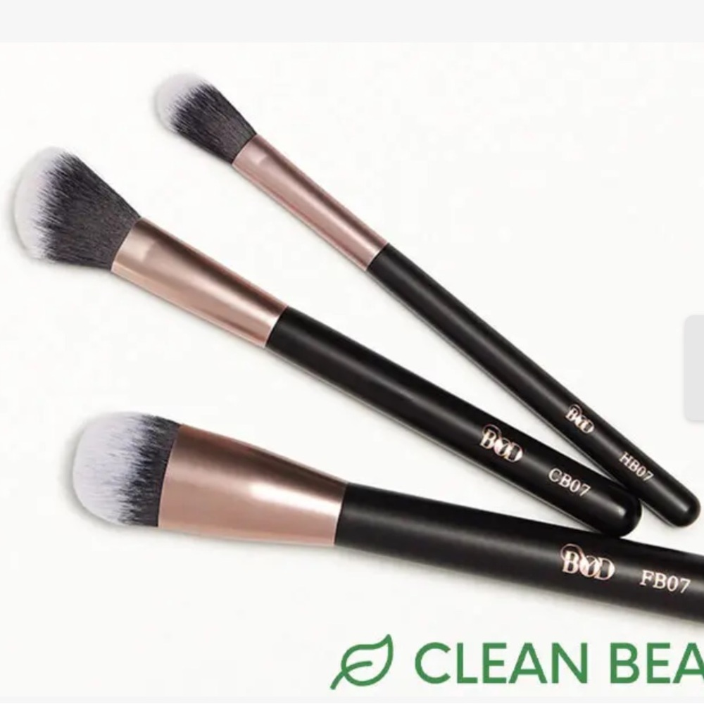 BYOD - 3-Piece Face Brush Set